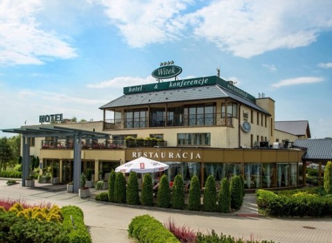 Štvorhviezdičkový hotel Witek**** pri Krakove, z ktorého sa ľahko dostanete na letisko.