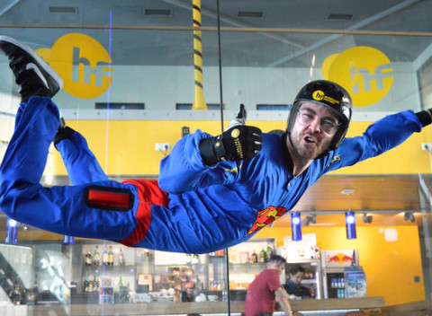 Úžasný zážitok z lietania a voľného pádu v Hurricane Factory Tatralandia.