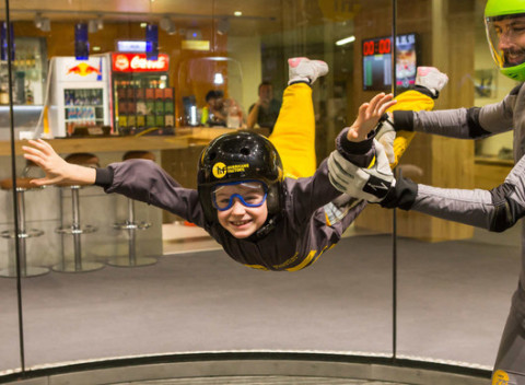 Úžasný zážitok z lietania a voľného pádu v Hurricane Factory Tatralandia.