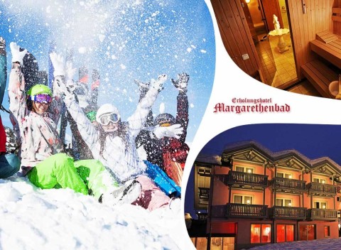 Zimný pobyt Rakúske Alpy - lyžovačka a wellness v kúpeľnom Erholungshotel Margarethenbad****