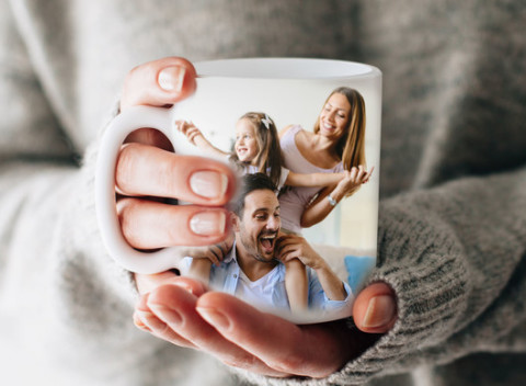 Magický hrnček s vlastnou potlačou - možné potlačiť fotkou alebo textom.