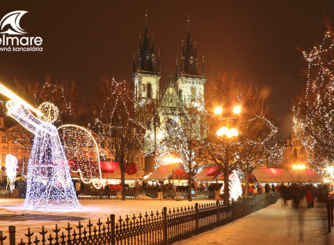 Adventná Praha a pražské Benátky: 2-dňový zájazd do najväčšej českej metropoly.
