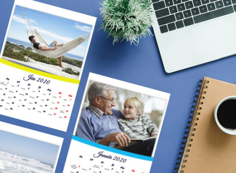 Originálne darčeky - kalendáre, hrnčeky a magnetky s vlastnými fotkami.