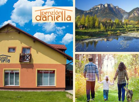 Penzión Daniella pre dvoch Doprajte si blaho pre dušu i telo v srdci Pienin