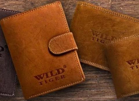 Doplnok vhodný pre pánov Kvalitné a elegantné peňaženky WILD 