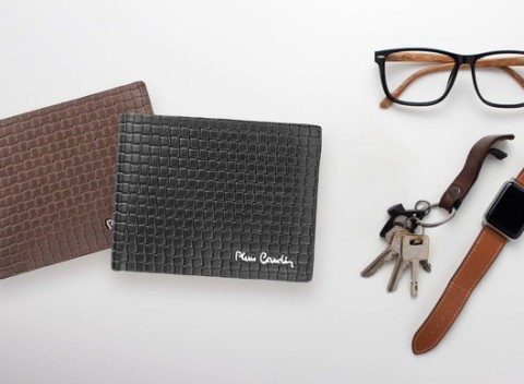 Pánska kožená peňaženka Pierre Cardin - orignálny dizajn a vysoká trvanlivosť.
