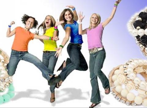 Exkluzívny módny doplnok Krásne náramky troch farieb