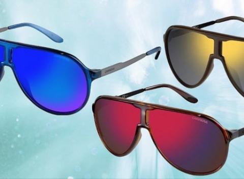 Luxusný módny doplnok Slnečné okuliare Carrera, 15 modelov rôznej farby  