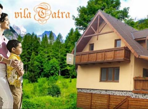 Vychutnajte si krásy Tatier Dovolenka v penzióne Vila Tatra pre 2 osoby  