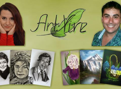 Staňte sa aj vy umelcom Kurz olejomaľby dry brush, Bob Ross alebo akvarel