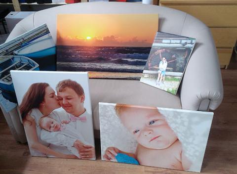 Vaše fotky v inom vzhľade Tlač fotografie alebo obrázku na plátno 