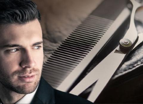 Nový pánsky strih Upokojujúca masáž hlavy so špeciálnym prípravkom 