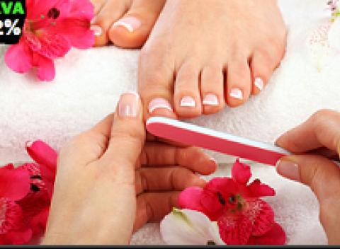 Všetko pre krásne nôžky Kompletná pedikúra a gelové nechty na nohách