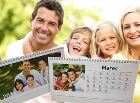Spomienky stále na očiach Vytvorte si stolový či nástenný kalendár z fotiek 