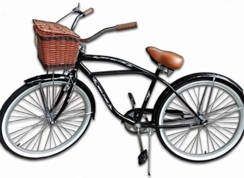Štýlový retro bicykel Neprehliadne Vás nikto a užijete si príjemnú jazdu