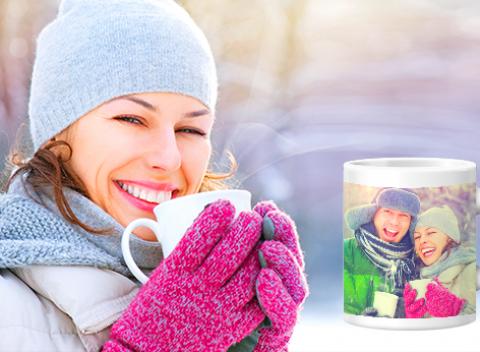Spríjemnite si váš deň Jedinečný keramický hrnček s ľubovoľnou potlačou 