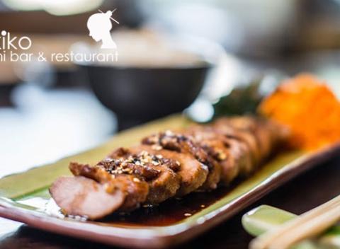 Sushi Maki set v Akiko Jedinečný Sushi bar & restaurant