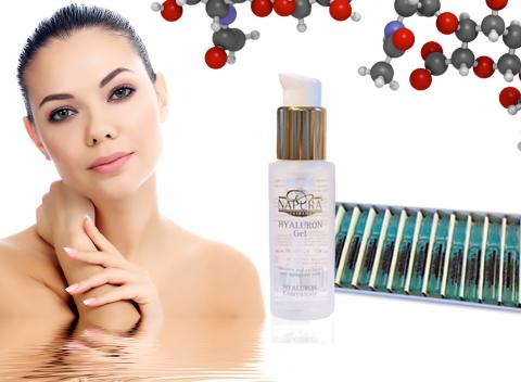 Doprajte vašej pleti krásu Ampulky alebo gél kyseliny hyalurónovej