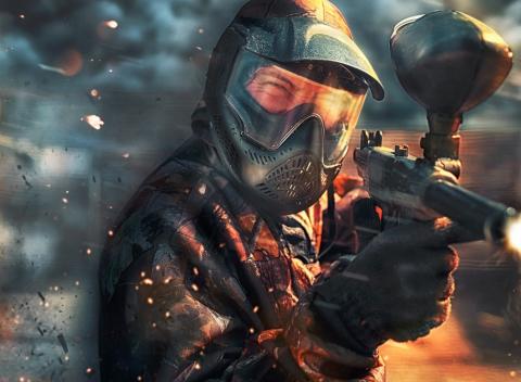 Staňte sa akčným hrdinom Adrenalínové 3 hodiny paintballu v indoor hale