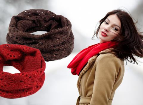 Dámsky pletený nákrčník Nedajte zime šancu a vyzerajte štýlovo