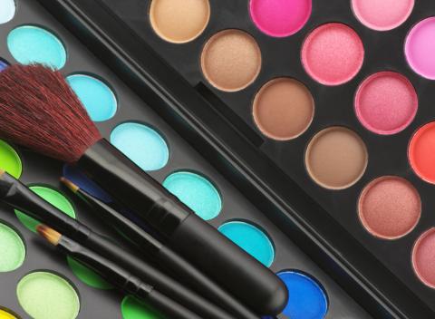 Profesionálne líčenie Jedinečná paleta s množstvom tieňov na oči