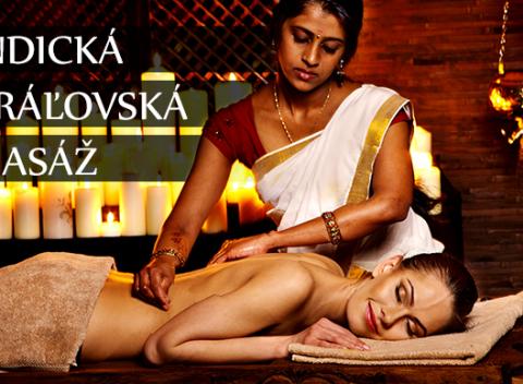 Doprajte si skvelé uvoľnenie Ajurvéda - indická kráľovská masáž 60-90 minút 