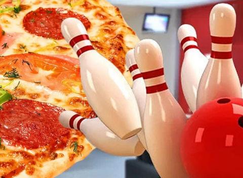 Skvelá zábava a pochúťky Prenájom bowlingovej dráhy a k tomu pizza 