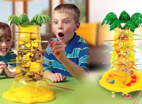 Zábavná pre celú rodinu Spoločenská hra - Padajúca opica