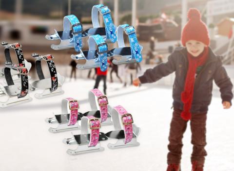 Na ľade ako po masle, no hlavne bezpečne s detskými korčuľami Kajtki. Naučte svoje deti korčuľovať a tak si vychutnať zimu.