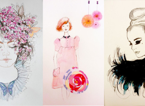 Jednorázový kurz impresionistickej maľby alebo fashion kresby v  Purpur Ateliéri.