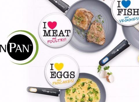 Varte zdravo a chutne na jedinečnej a ekologickej 6 dielnej sade panvíc GreenPan z rady Siena s keramickým povrchom. 
