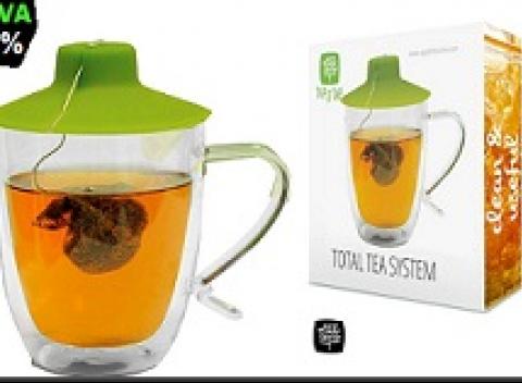 Na pohodu Vám stačí šálka dobrého čaju! Silikónové viečko na čaj. Praktické pomôcka na luhovanie čaju a iných teplých nápojov. 