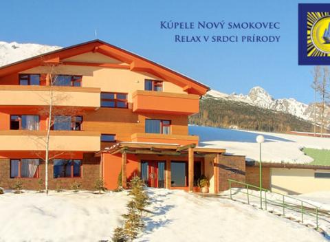 Zasnežený pobyt na 4 dni plný procedúr vo Vysokých Tatrách. Kúpeľný pobyt s polpenziou a voľným vstupom do RELAX zóny.