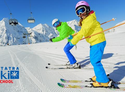 Individuálna lekcia lyžovania alebo snowboardovania pre deti alebo dospelých v lyžiarskom stredisku Štrbské Pleso. 