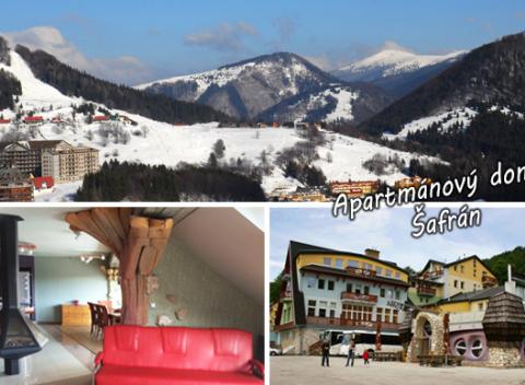 Apartmány na Donovaloch pri lyžiarskom svahu a rozprávkovej dedinke Habakuky - aj počas sviatkov! Ubytovanie pre 3 osoby v apartmánoch.