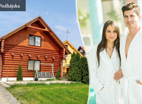 Pobyt pri termálnom kúpalisku Podhájska v Drevenici - Zrube na 3-8 dní pre celú rodinu.