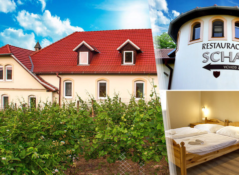 Južná Morava: Oddychový pobyt v Hoteli Schaller neďaleko Znojma s fľašou vína a vstupom do sauny.