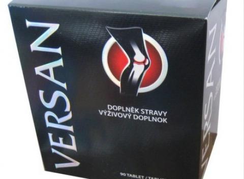 Výživový doplnok s vitamínom C, ktorý prispieva k tvorbe kolagénu a tým prispieva k správnej funkcii chrupavky a kostí. Versan+ 90tbl.
