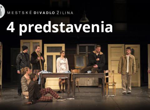 Mestské divadlo Žilina vám ponúka štyri novoročné predstavenia počas celého januára. Univerzálna vstupenka je pripravená iba pre vás! 