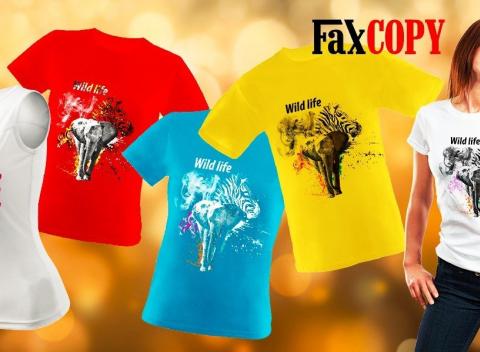 Originálne tričko od FaxCopy. Tričko s vašou vlastnou fotografiou alebo grafickým návrhom je skvelý nápad na darček, ktorý sa hodí každému.