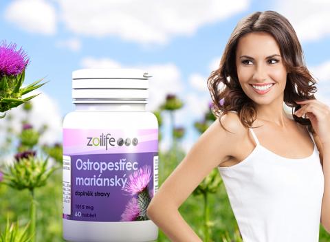 Pomôžte si prírodou k zdravej pečeni, obličkám i žlčníku! Prírodný bio výživový doplnok Ostropestrec mariánsky s kvasnicami.