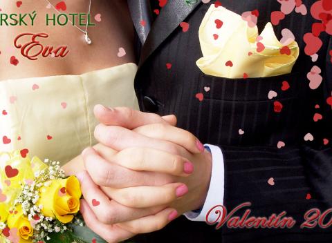 Valentínsky ples so skvelým programom v Horskom hoteli Eva v Malých Karpatoch. Romantický večer plný tanca v krásnom prostredí.