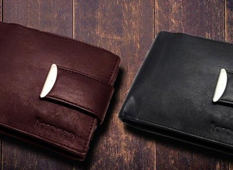Každodenný módny doplnok, kvalitné pánske peňaženky z pravej hovädzej kože. Inšpirované talianskym dizajnom Loramzo, 8 modelov.