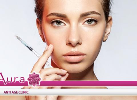 Zbavte sa nechcených vrások a navráťte vašej tvári mladosť pomocou aplikácie botulotoxínu v Anti age klinika Aura. 