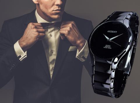 Luxusné pánske hodinky Akzent, ktorých synonymom je precízna hodinárska práca a krásny dizajn s vodotesnosťou až do 3 ATM.