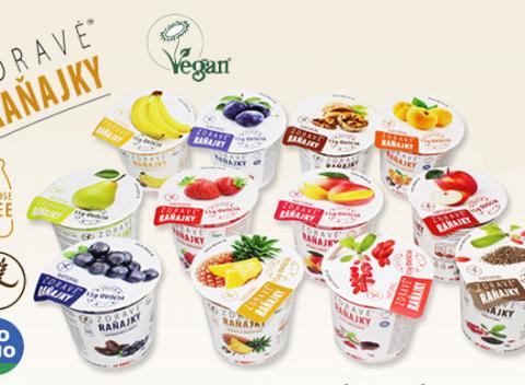 Lahodná instantná ovsená kaša s ovocím v kelímku. Zdravé Raňajky® v 12-tich príchutiach bez lepku a laktózy. Vyvinuté nutričnými špecialistami. 