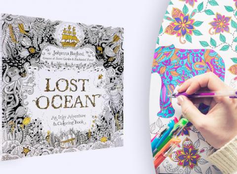 Najpredávanejšie antistresové omaľovánky: Tajomná záhrada, Stratený oceán alebo Zakliaty les. Omaľovánky, ktoré chytia za srdce každého.