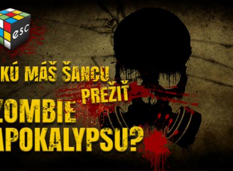 Escape Zombie room. Adrenalínové dobrodružstvo pre partiu ľudí, či teambuildingová aktivita pre firmy a spoločnosti.