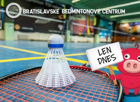 Bedminton - permanentka. Rozprúďte si krv v žilách a zbavte sa stresu v ideálnych podmienkach Bratislavského Bedmintonového Centra.
