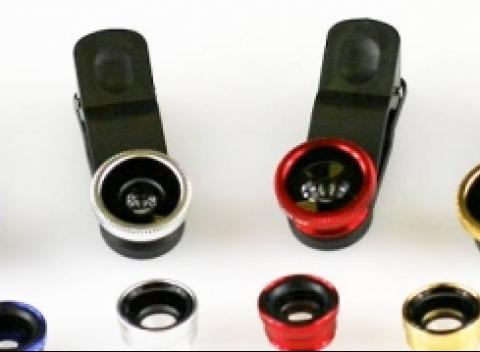 Sada univerzálnych objektívov na váš mobil, tablet alebo fotoaparát. Jednoduché prichytenie univerzálnym klipom a fotíte ako profesionál. 